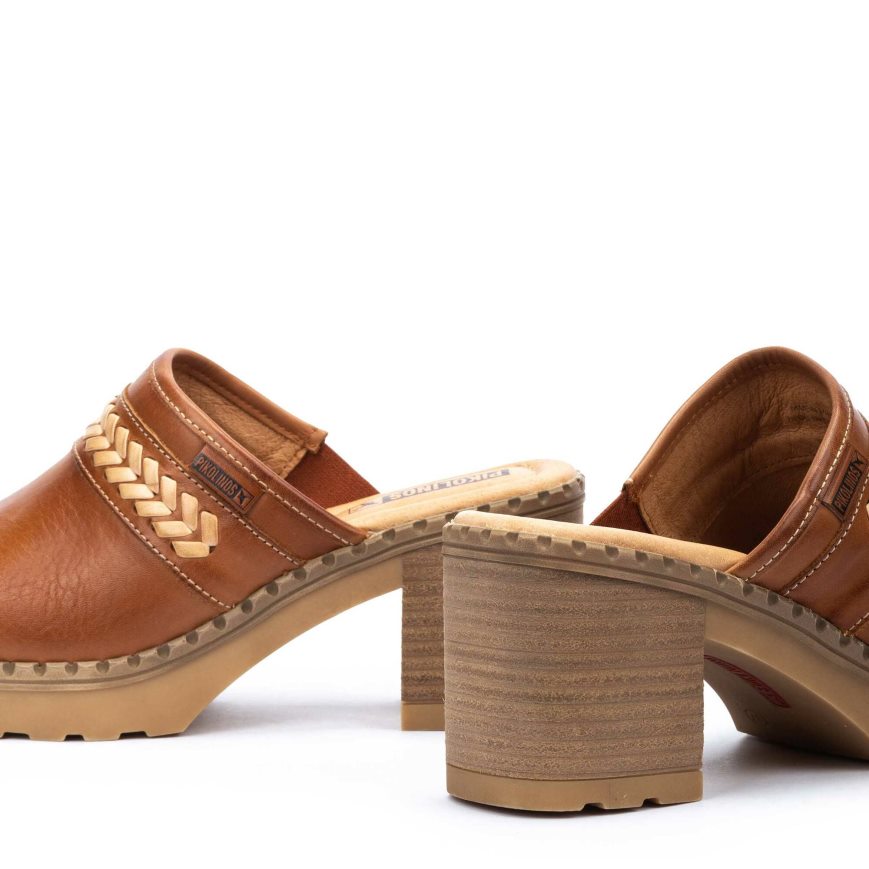 Women's Pikolinos CANARIAS Clogs Brown | NZ WA1Q350